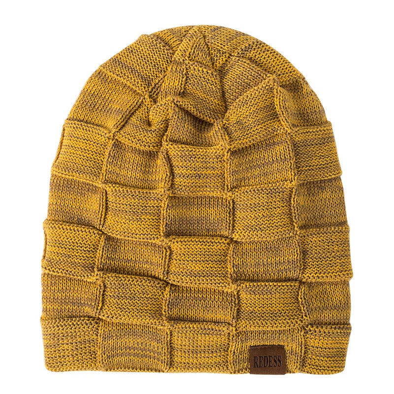 REDESS Beanie Hat for Men and Women Winter Warm Hats Knit Slouchy Thick Skull Cap - Image 2